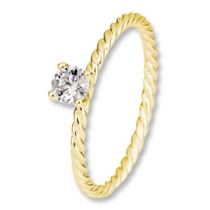 Verlobungsring, Weißgold, Gelbgold, Roségold, Diamanten, Kordelring, Goldwerkstatt, Schmuck und Trauringe, Neuötting, Altötting, Trauringe