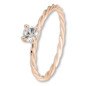 Verlobungsring, Weißgold, Gelbgold, Roségold, Diamanten, Kordelring, Goldwerkstatt, Schmuck und Trauringe, Neuötting, Altötting, Trauringe