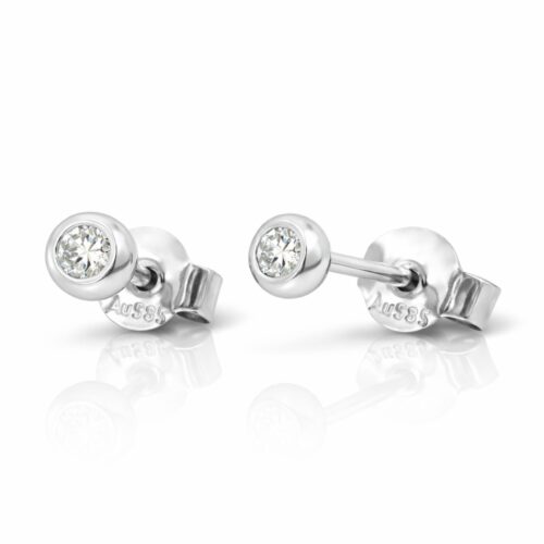 Ohrstecker, Weißgold, Brillanten, Brillantschmuck, Geschenk, Goldschmuck, Lieblingsmensch, Goldwerkstatt Schmuck und Trauringe, Neuötting, Altötting