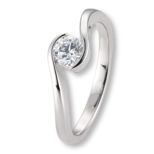 Verlobungsring, Swing, Weißgold, Gelbgold, Roségold, Solitärring, 4er Krappe, Heiratsantrag, Brillant, Goldwerkstatt, Schmuck & Trauringe, Neuötting, Mühldorf am Inn, Verlobung, Diamantring