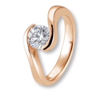 Verlobungsring, Swing, Weißgold, Gelbgold, Roségold, Solitärring, 4er Krappe, Heiratsantrag, Brillant, Goldwerkstatt, Schmuck & Trauringe, Neuötting, Mühldorf am Inn, Verlobung, Diamantring