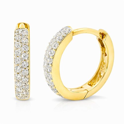 Creolen, Ohrringe, Gelbgold 333, Ohrschmuck, Goldschmuck, Goldwerkstatt Schmuck und Trauringe, Neuötting, Altötting, Zirkonia