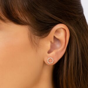 Ohrstecker Weißgold 585 mit Brillanten 0,11ct – Bild 3