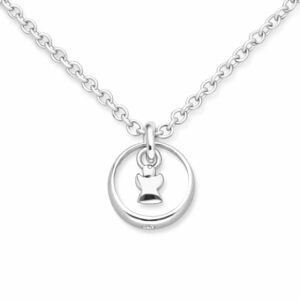 Anhänger, Schutzengel, Taufschmuck, Silber 925, Taufgeschenk, Halskette, Zirkonia, Neuötting, Goldwerkstatt Schmuck & Trauringe