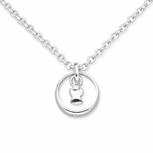 Anhänger, Schutzengel, Taufschmuck, Silber 925, Taufgeschenk, Halskette, Zirkonia, Neuötting, Goldwerkstatt Schmuck & Trauringe