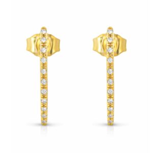 Ohrstecker, Gelbgold, Brillanten, Goldschmuck, Gelbgold 750, Brillantschmuck, Geschenk, Goldschmuck, Lieblingsmensch, Goldwerkstatt Schmuck und Trauringe, Neuötting, Altötting