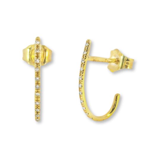 Ohrstecker, Gelbgold, Brillanten, Brillantschmuck, Geschenk, Goldschmuck, Lieblingsmensch, Goldwerkstatt Schmuck und Trauringe, Neuötting, Altötting