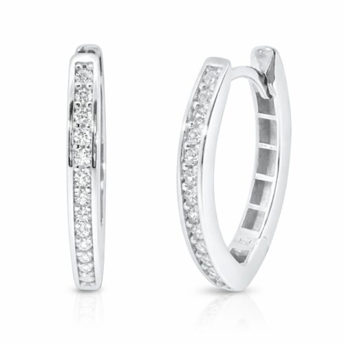 Creolen, Silber 925, Silberschmuck, Ohrschmuck, Silber, Zirkonia, Goldwerkstatt Schmuck und Trauringe, Neuötting, Altötting, Mühldorf am Inn