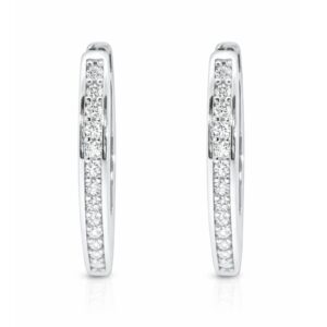 Creolen, Silber 925, Silberschmuck, Ohrschmuck, Silber, Zirkonia, Goldwerkstatt Schmuck und Trauringe, Neuötting, Altötting, Mühldorf am Inn