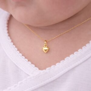 Anhänger, Gelbgold 333, Goldschmuck, Halskette mit Herz, Herz, Schmuck, Geschenk, Goldwerkstatt, Schmuck und Trauringe