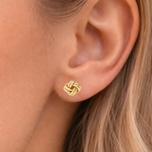 Ohrstecker, Ohrringe, Gelbgold 333, Ohrschmuck, Goldschmuck, Goldwerkstatt Schmuck und Trauringe, Neuötting, Altötting,